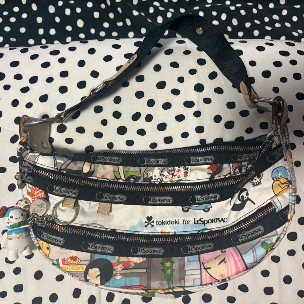 Tokidoki for LeSportsac Crescent Shoulder Bag